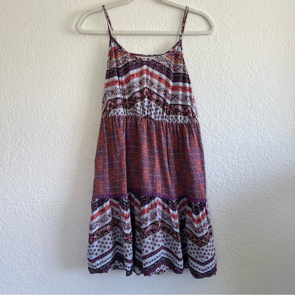EUC Mossimo flowy hippie chic summer beach dress, size medium